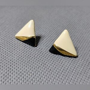 Monet Triangle Earrings